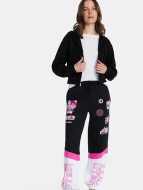 NWT Hello Kitty Track/Jogger Pants, Drawstring Waist
